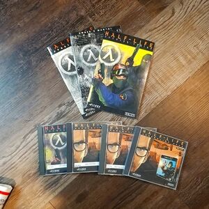 Half-Life Vintage Computer games and books